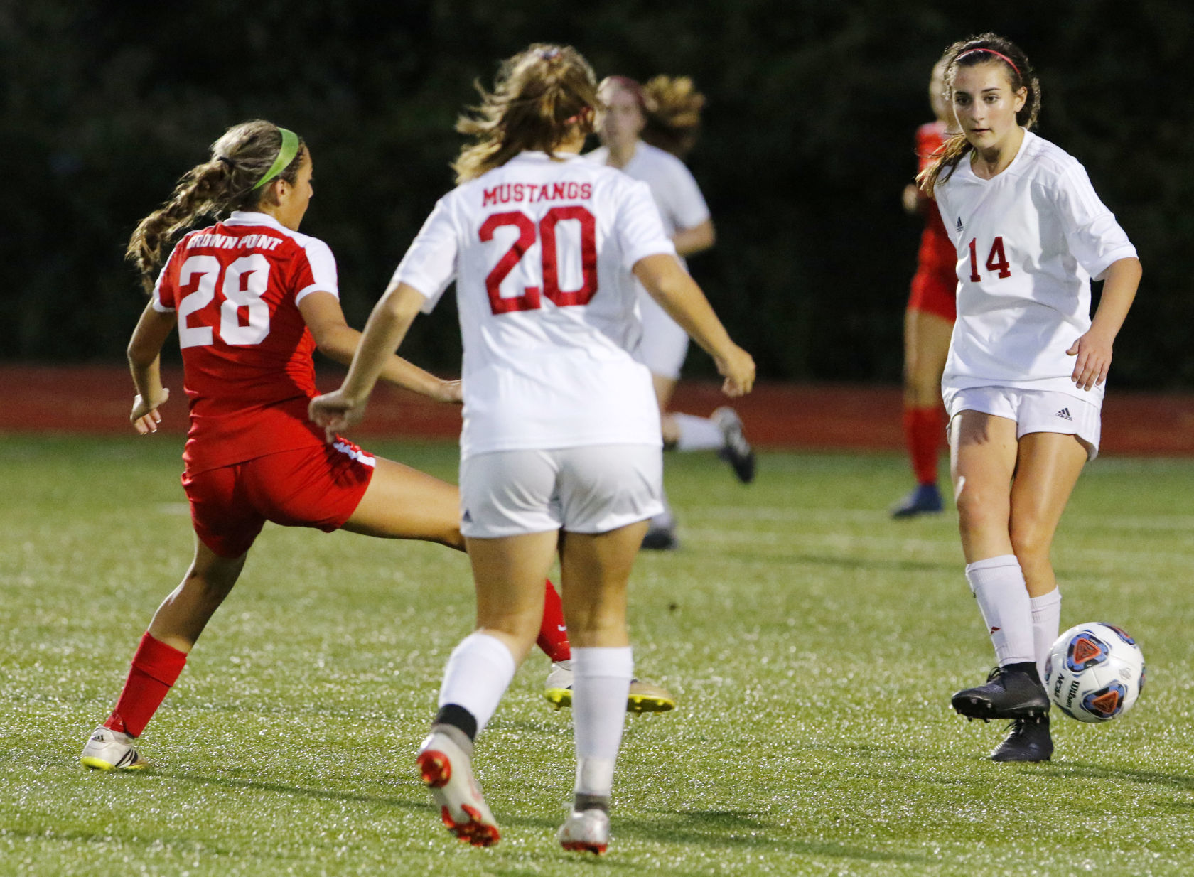 Gallery: 3A girls soccer sectional semifinal: Munster vs. Crown Point